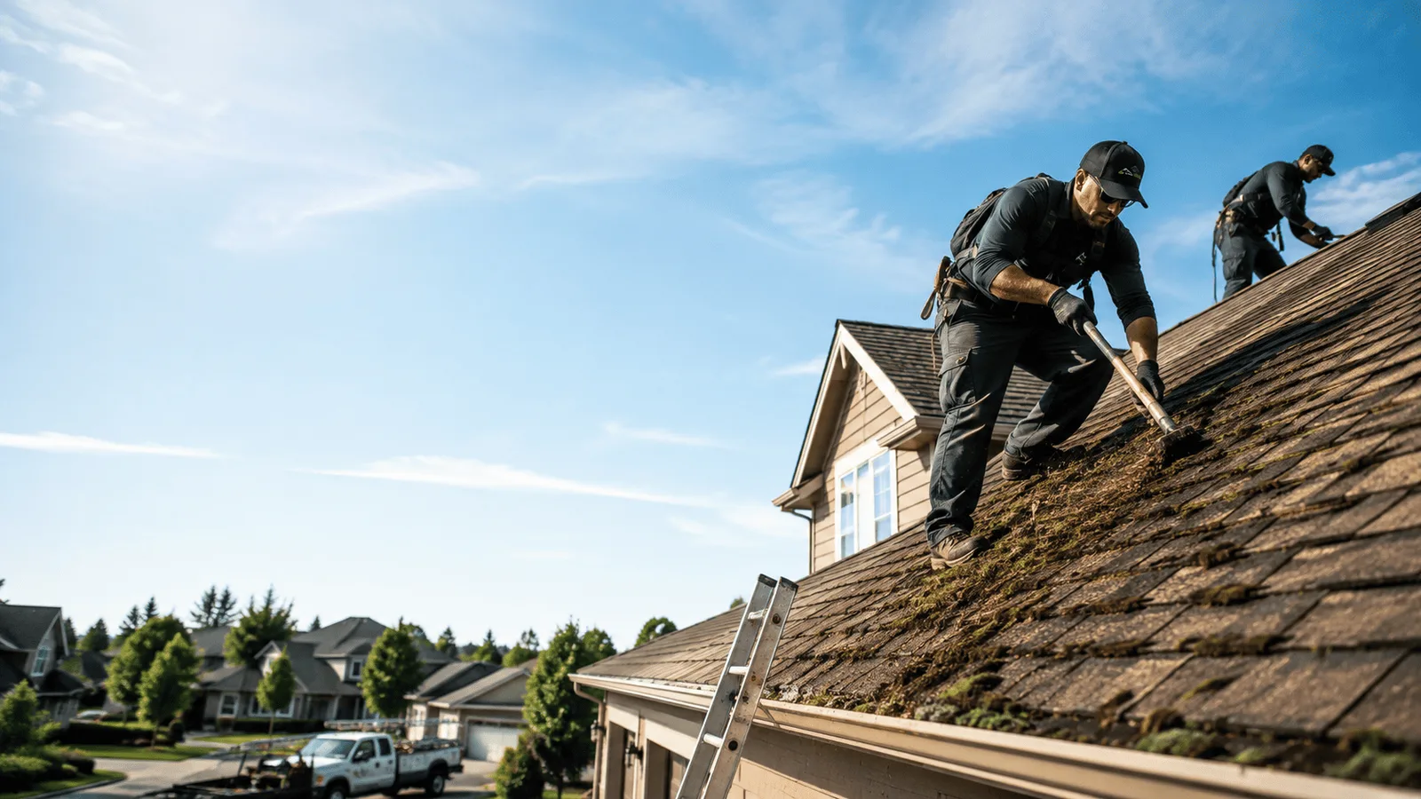 Roof Moss Removal in Hebron, KY near me